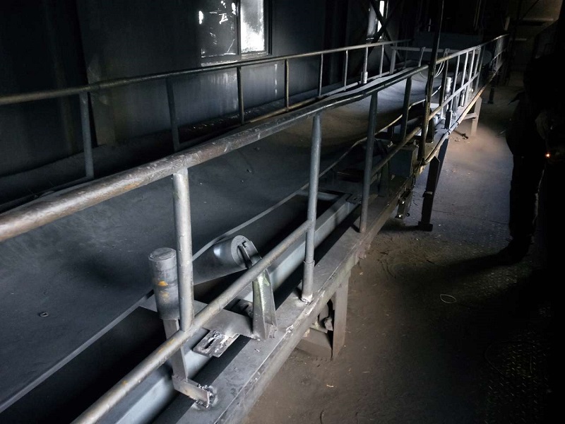 ICS-17A电子皮带秤安装调试完毕,客户决定长期与国诺合作!