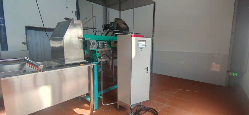 皮带称重给料机安装完成,校准误差为零!