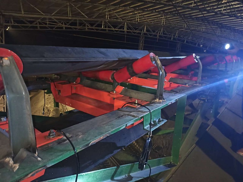 国诺水泥厂电子皮带秤安装调试完毕,精度高,性能稳!