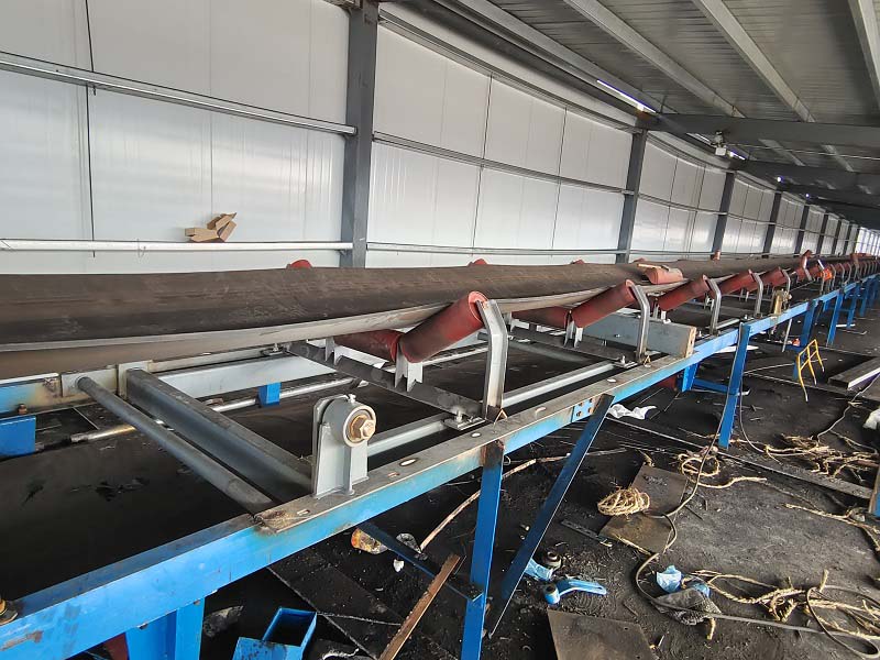 两套热电厂用ICS-17A电子皮带秤安装完毕,为煤耗核算提供依据!