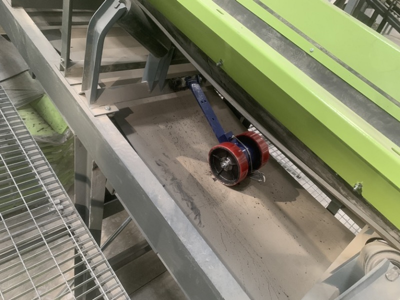 八台ICS-14A电子皮带秤在环保行业安装调试完毕,精准度高!