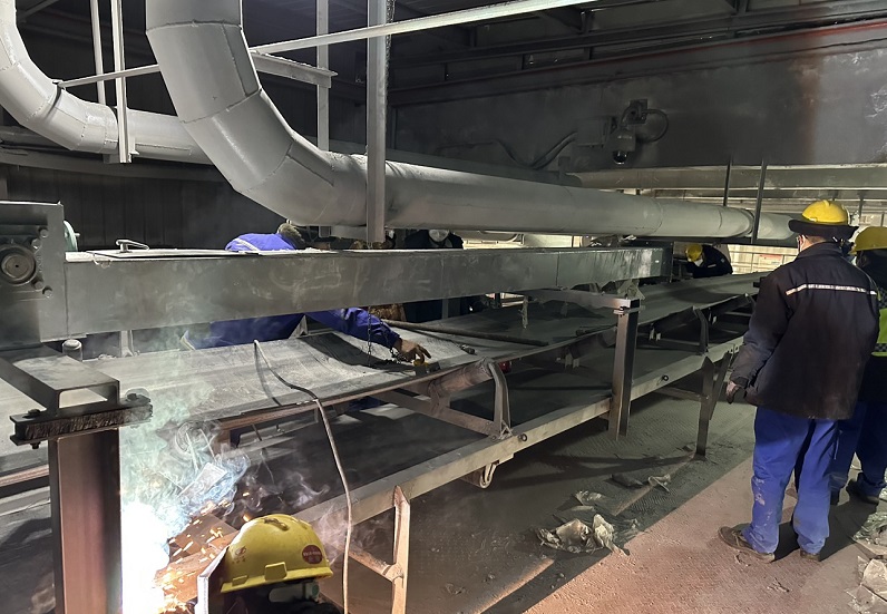 多个ICS-14A电子皮带秤项目完工,计量精度高、性能稳!(1)