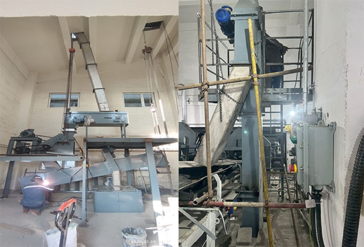 东糖机械增加作业线,再次选择国诺科技皮带中部采样机!