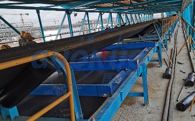 直击现场:国诺信科电子皮带秤,工程师安装施工调试进行时